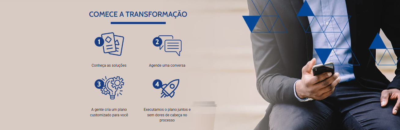 Comece a transformação